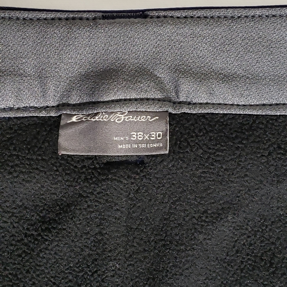 Eddie Bauer Fleece Lined Tech Pants Men's 38" x 30" - Picture 10 of 14
